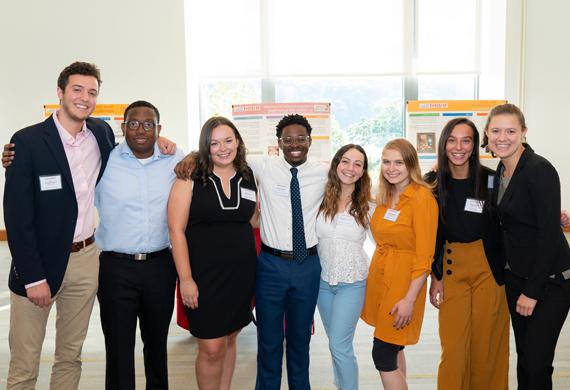 Image of the 2019 Tarver Interns.